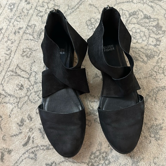 Eileen Fisher Carver Tumbled Nubuck Sneaker Sandal - Picture 4 of 8